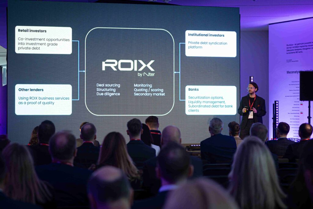 ROIX renginys, sultektinio finansavimo platforma